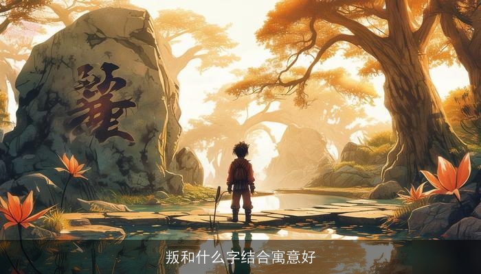 叛和什么字结合寓意好