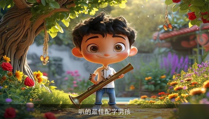 叭的最佳配字男孩