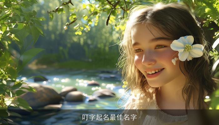 叮字起名最佳名字
