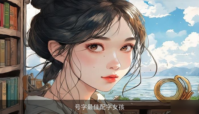号字最佳配字女孩