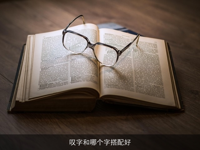 叹字和哪个字搭配好