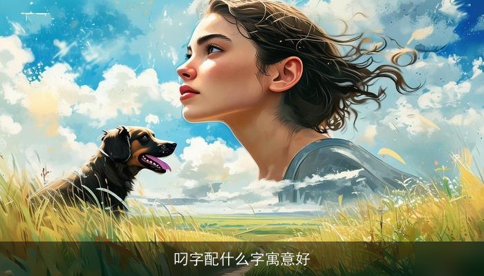 叼字配什么字寓意好