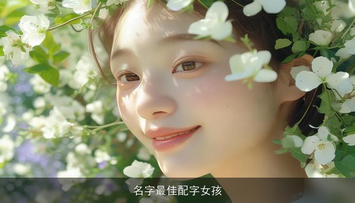 名字最佳配字女孩