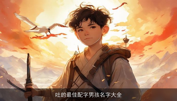 吐的最佳配字男孩名字大全