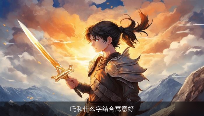 吒和什么字结合寓意好