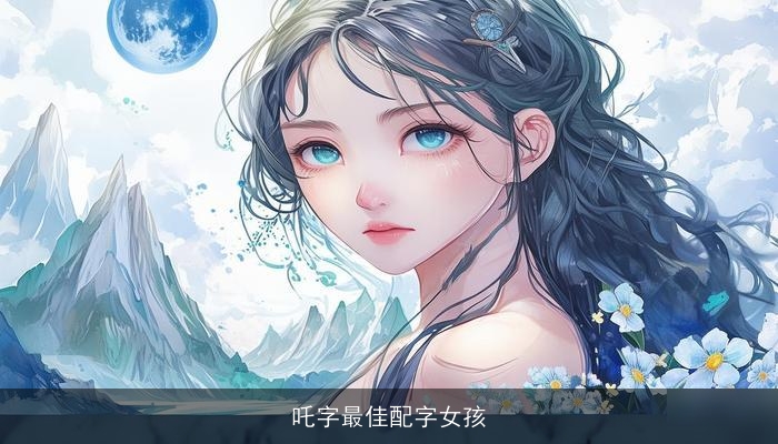 吒字最佳配字女孩