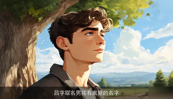 吕字取名男孩有寓意的名字
