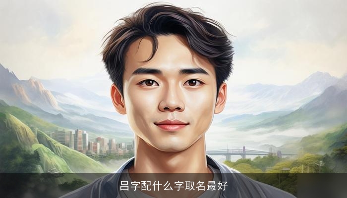 吕字配什么字取名最好