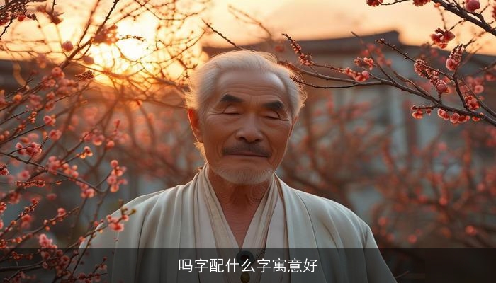 吗字配什么字寓意好