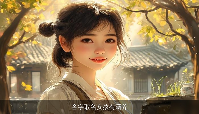 吝字取名女孩有涵养