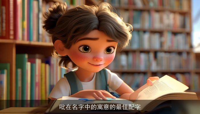 吡在名字中的寓意的最佳配字