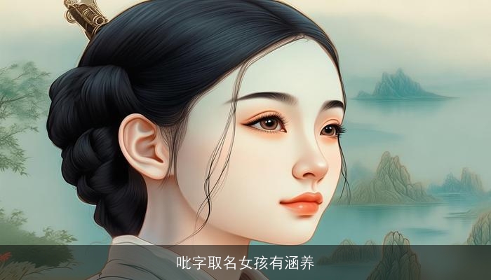 吡字取名女孩有涵养