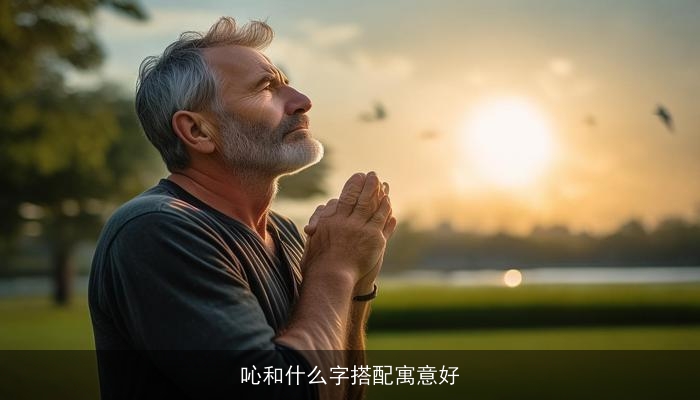 吣和什么字搭配寓意好