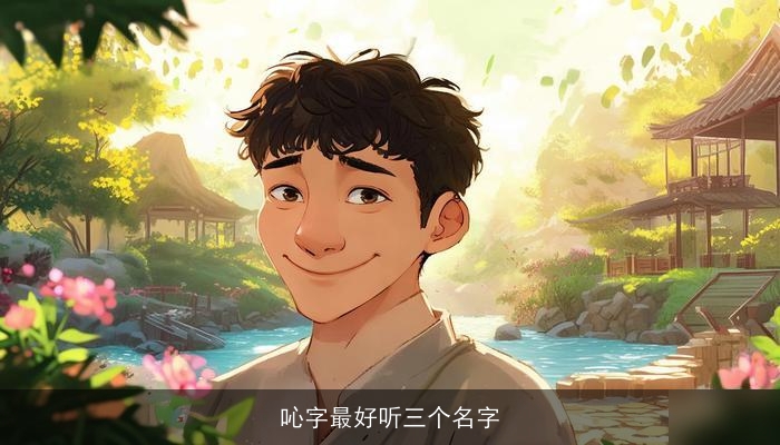 吣字最好听三个名字