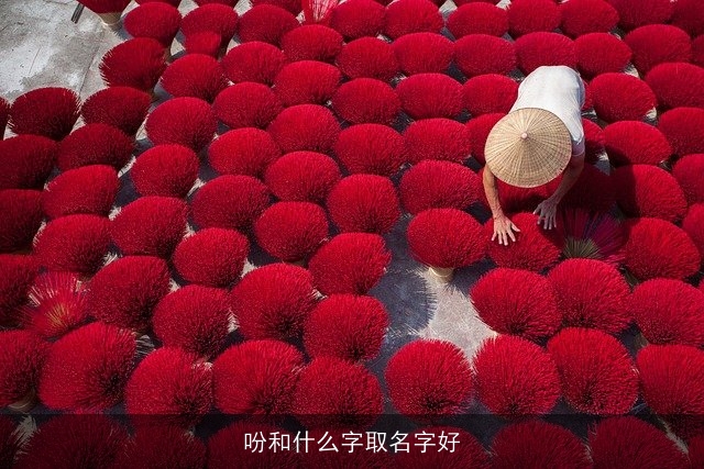 吩和什么字取名字好