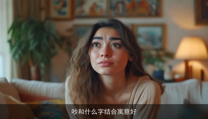 吵和什么字结合寓意好