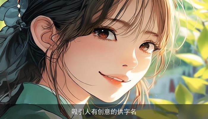 吸引人有创意的供字名