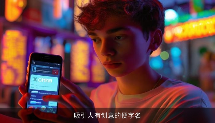 吸引人有创意的便字名