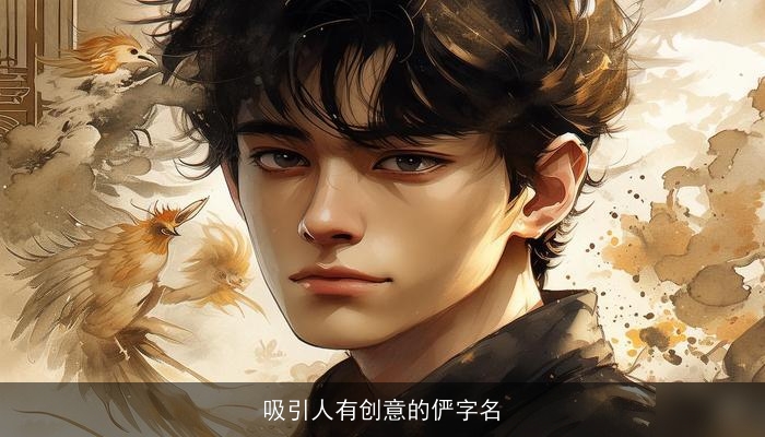 吸引人有创意的俨字名