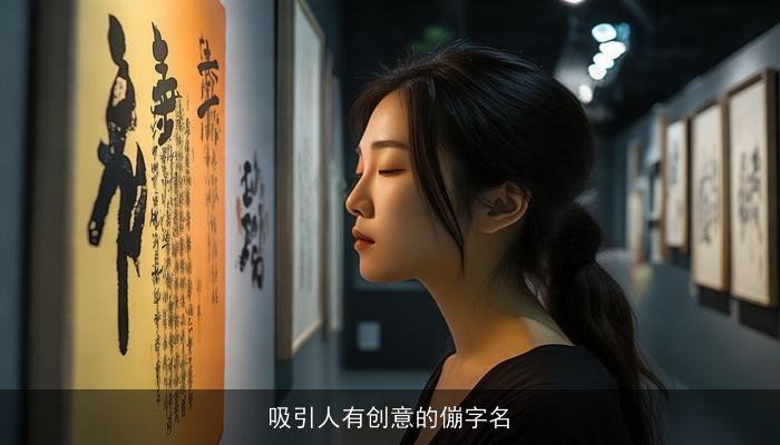 吸引人有创意的傰字名