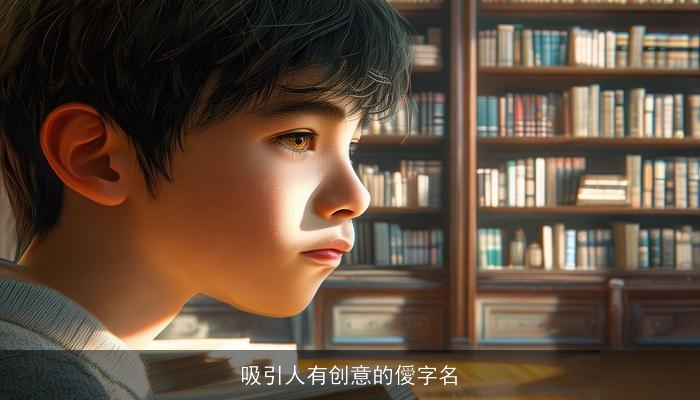 吸引人有创意的僾字名