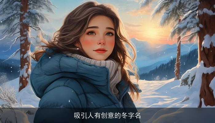 吸引人有创意的冬字名