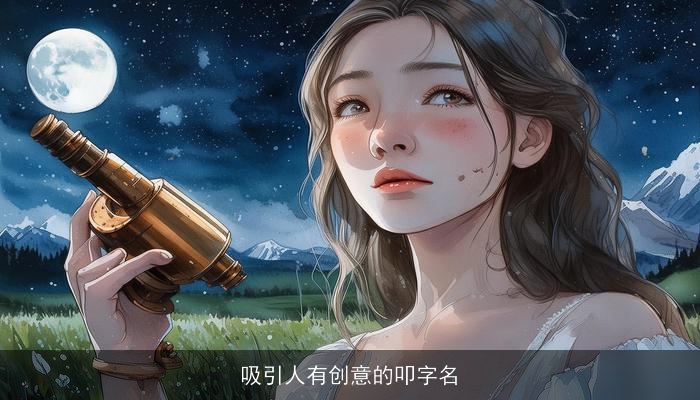 吸引人有创意的叩字名