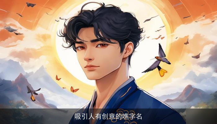 吸引人有创意的噍字名