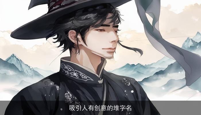 吸引人有创意的堆字名