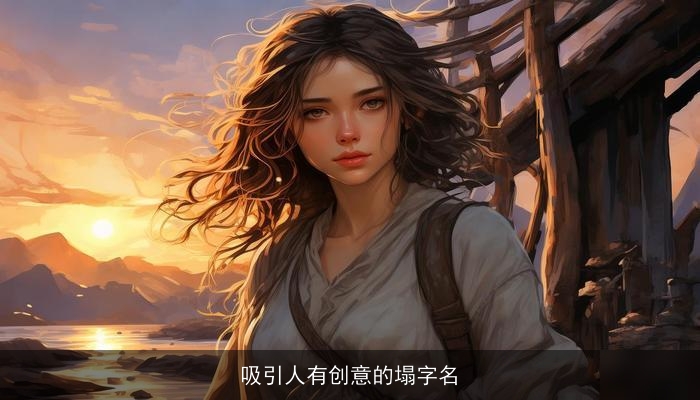 吸引人有创意的塌字名