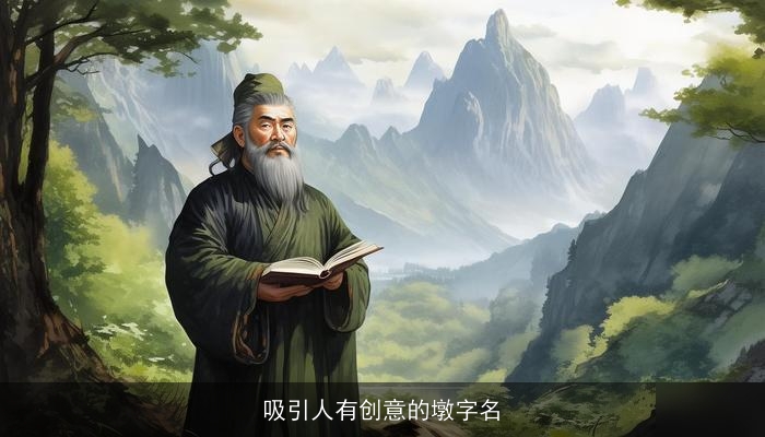 吸引人有创意的墩字名