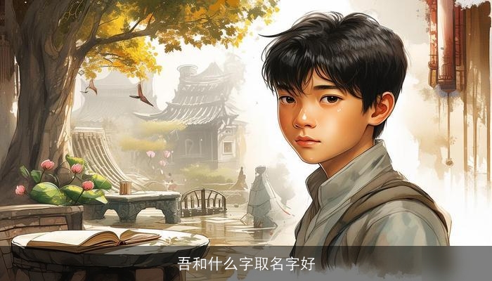 吾和什么字取名字好
