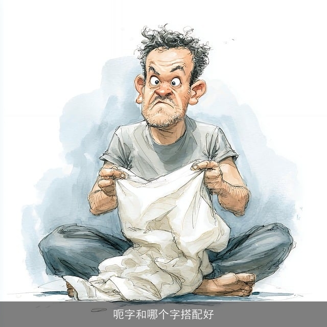 呃字和哪个字搭配好