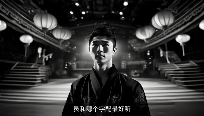 员和哪个字配最好听