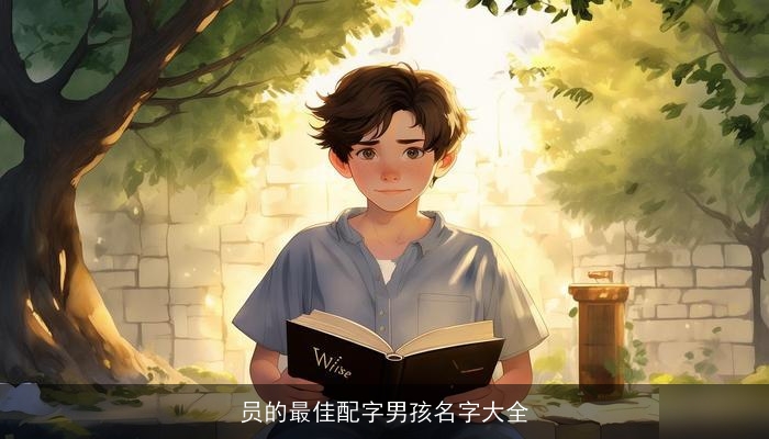 员的最佳配字男孩名字大全