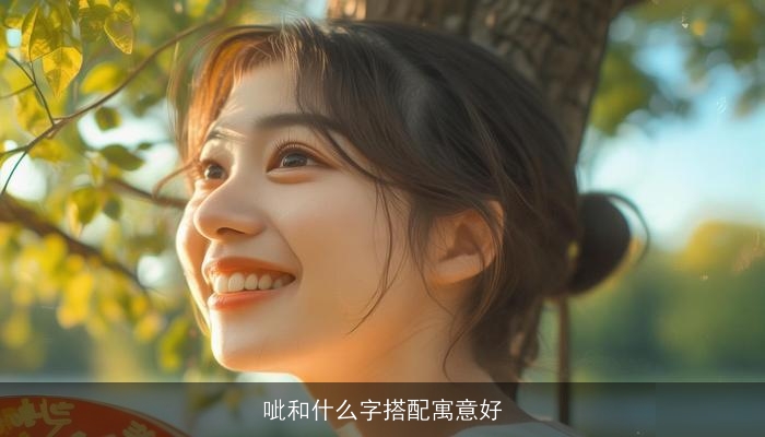 呲和什么字搭配寓意好