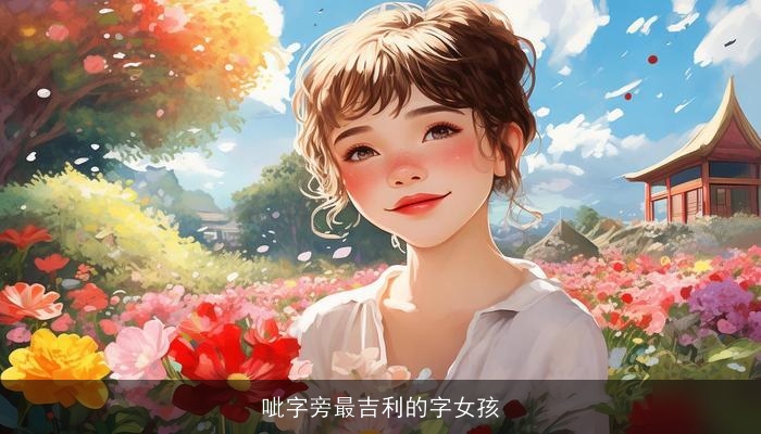 呲字旁最吉利的字女孩