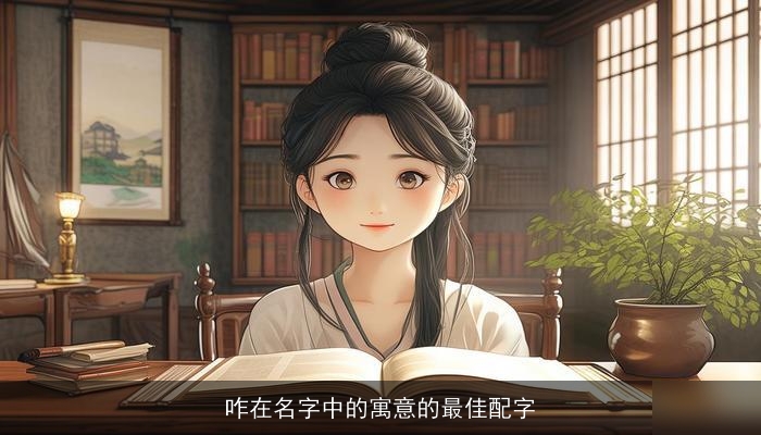 咋在名字中的寓意的最佳配字