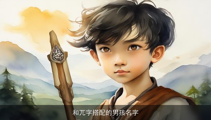 和兀字搭配的男孩名字