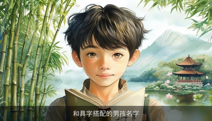 和具字搭配的男孩名字