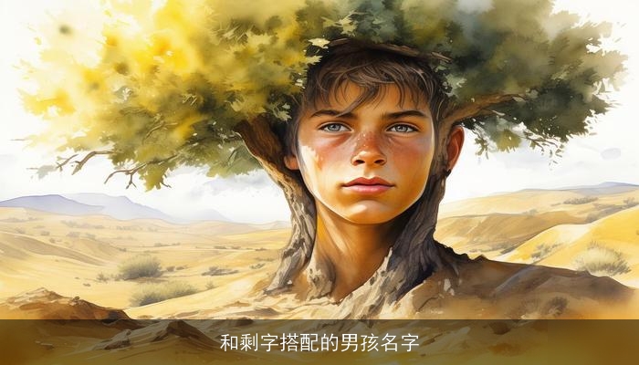 和剩字搭配的男孩名字