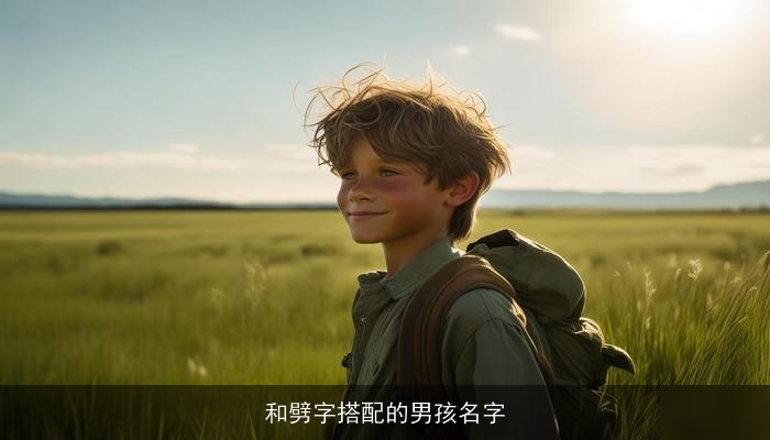 和劈字搭配的男孩名字