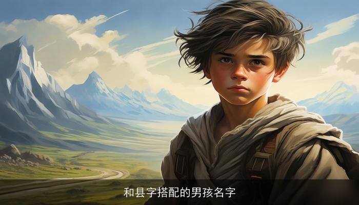 和县字搭配的男孩名字