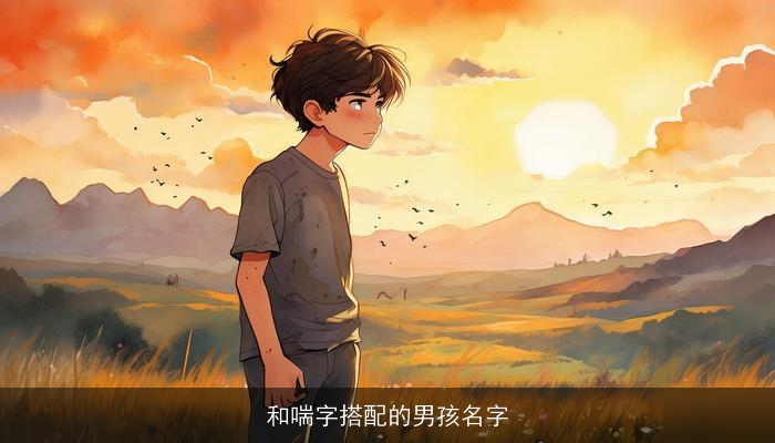 和喘字搭配的男孩名字