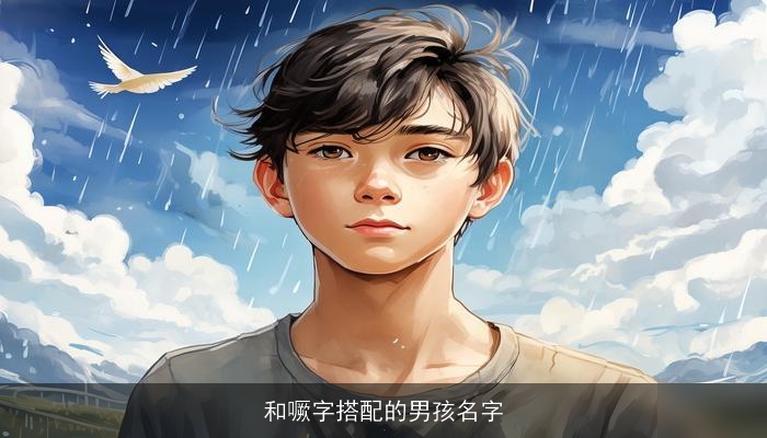 和噘字搭配的男孩名字