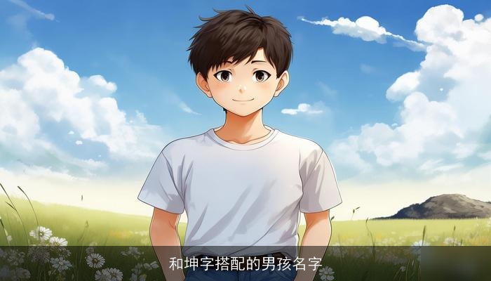 和坤字搭配的男孩名字