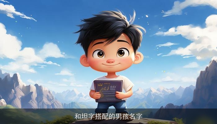和坦字搭配的男孩名字