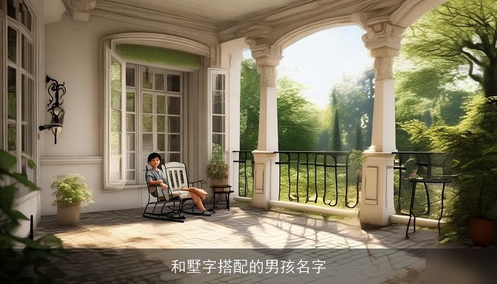 和墅字搭配的男孩名字