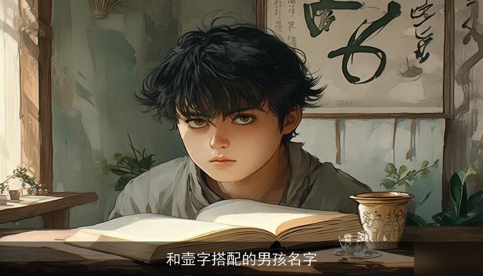 和壸字搭配的男孩名字