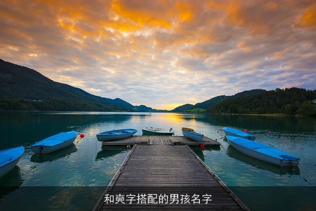 和奭字搭配的男孩名字